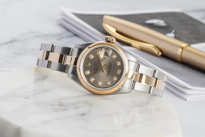 Rolex Lady Datejust steel / gold automatic women's watch 69163 [2605061]