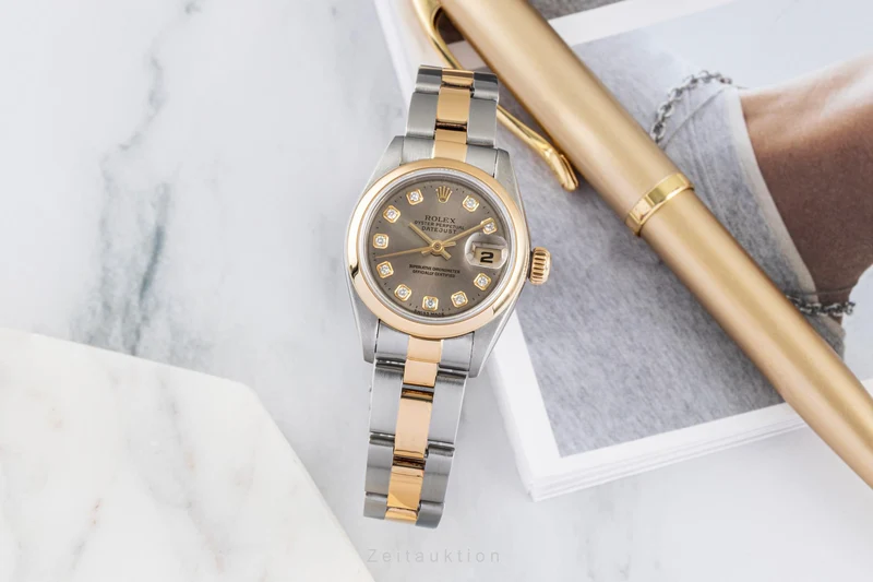 Rolex Lady Datejust steel / gold automatic women's watch 69163 [2605061]