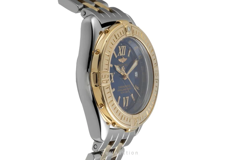 Breitling B-Class steel / gold quartz women's watch D67365 [2605193]