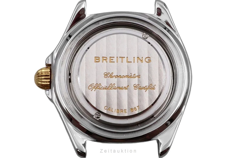 Breitling B-Class steel / gold quartz women's watch D67365 [2605193]