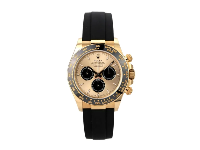 Rolex Daytona 126518LN Gelbgold Oysterflex Champagner