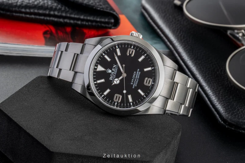 Rolex Oyster Perpetual steel automatic men's watch 214270 [2604876]
