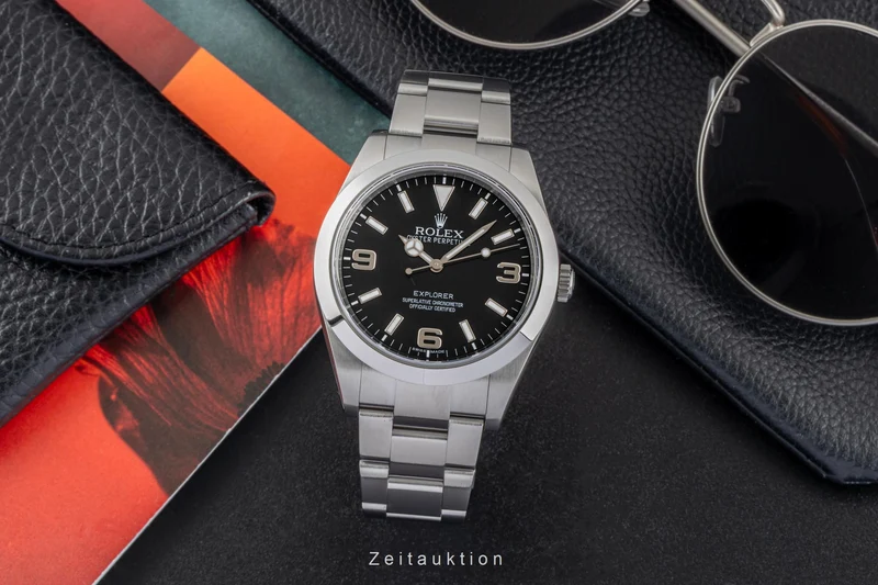 Rolex Oyster Perpetual steel automatic men's watch 214270 [2604876]