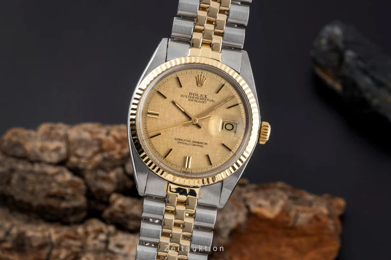Rolex Datejust steel / gold automatic men's watch 1601 Vintage [2604881]