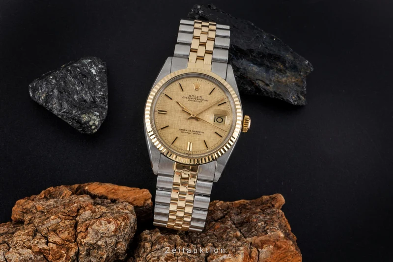 Rolex Datejust steel / gold automatic men's watch 1601 Vintage [2604881]