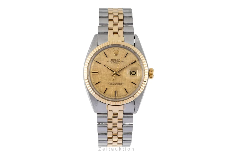 Rolex Datejust steel / gold automatic men's watch 1601 Vintage [2604881]