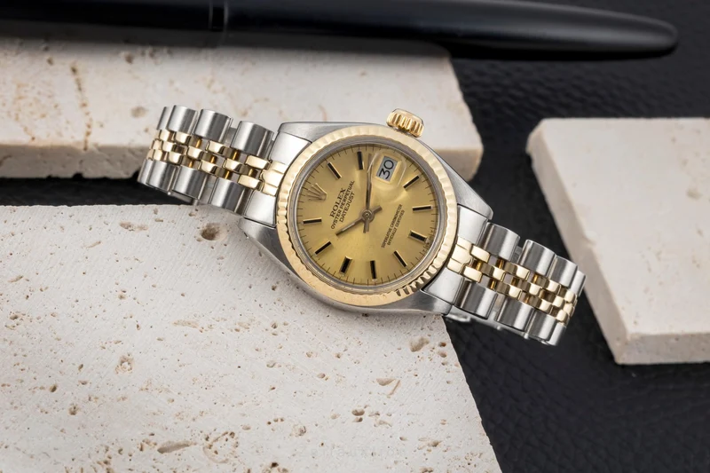 Rolex Lady Datejust steel / gold automatic women's watch 6917 Vintage [2604614]