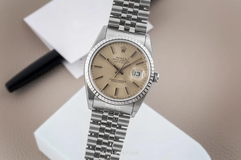 Rolex Datejust steel automatic men's watch 16220 [2604754]