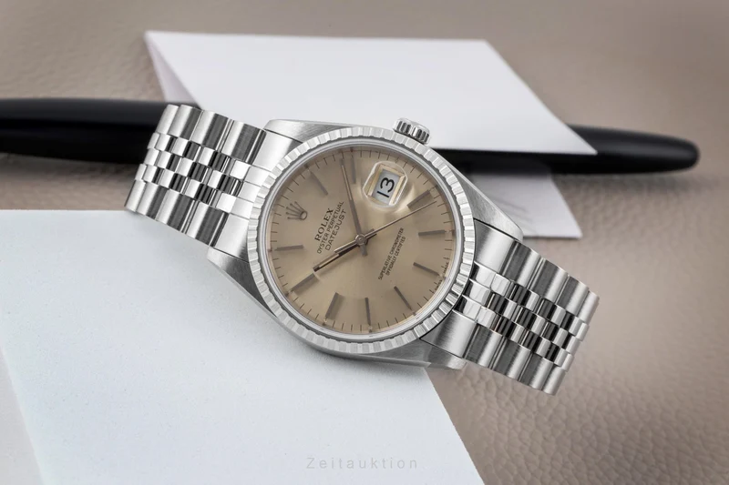 Rolex Datejust steel automatic men's watch 16220 [2604754]