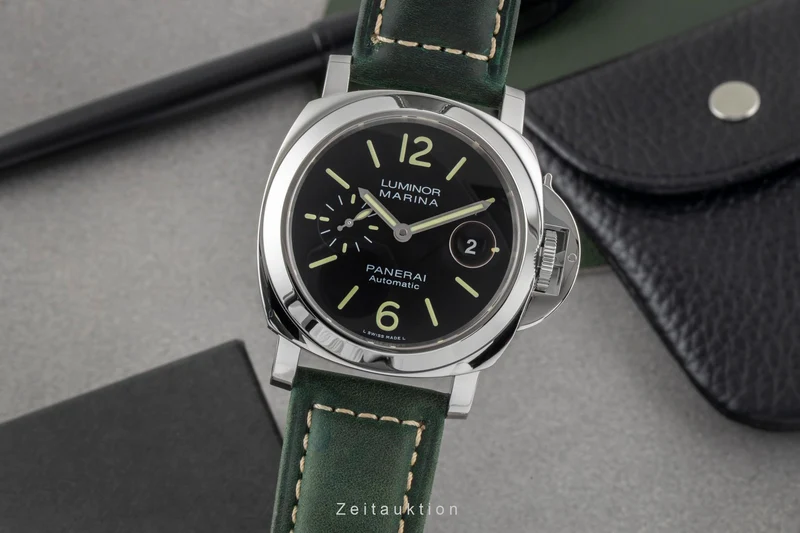 Panerai Luminor Marina steel automatic men's watch PAM01104 LP: 9200EUR [2605271]