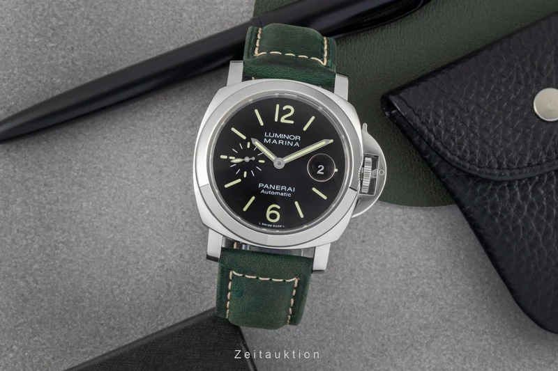 Panerai Luminor Marina steel automatic men's watch PAM01104 LP: 9200EUR [2605271]