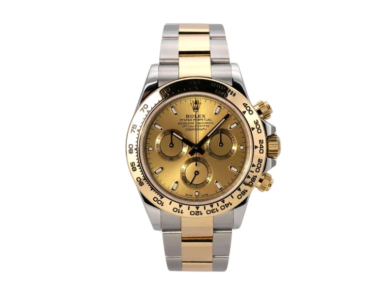 Rolex Daytona Edelstahl Gelbgold 116503 Champagner