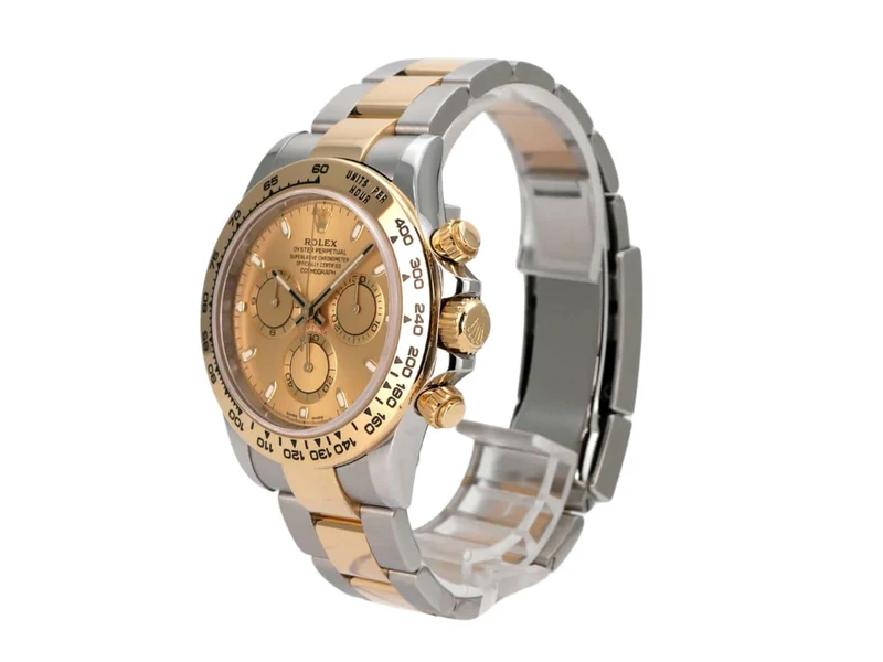 Rolex Daytona Edelstahl Gelbgold 116503 Champagner