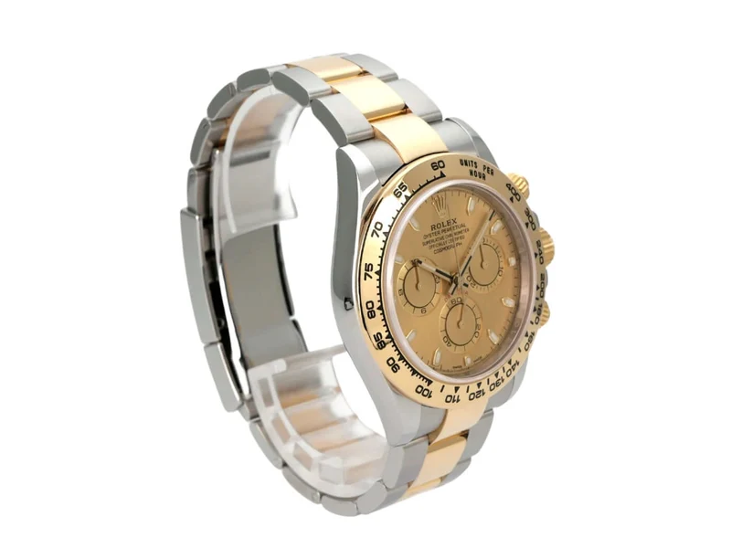 Rolex Daytona Edelstahl Gelbgold 116503 Champagner