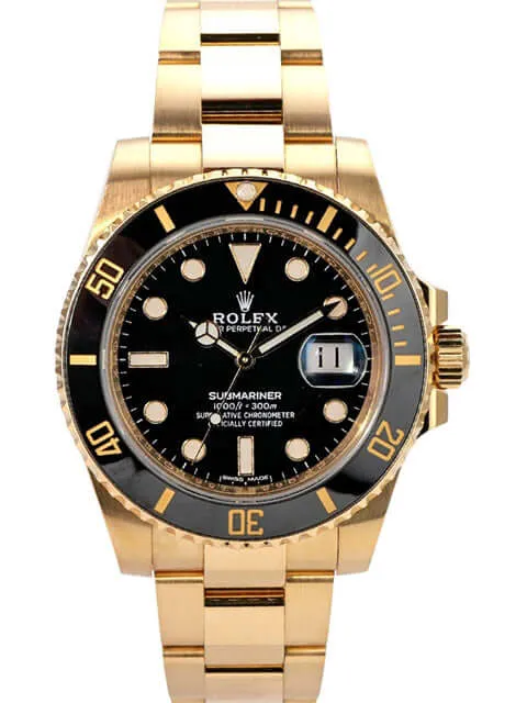 Rolex Submariner Date Gelbgold 116618LN