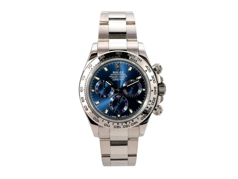 Rolex Cosmograph Daytona 116509 Weißgold Blau
