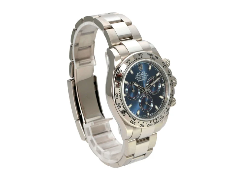 Rolex Cosmograph Daytona 116509 Weißgold Blau