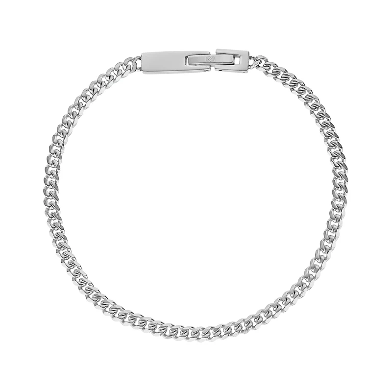 3,5 mm gravierbares kubanisches Gliederarmband