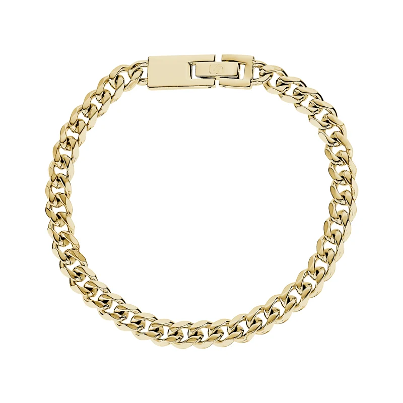 6,5 mm gravierbares kubanisches Gliederarmband