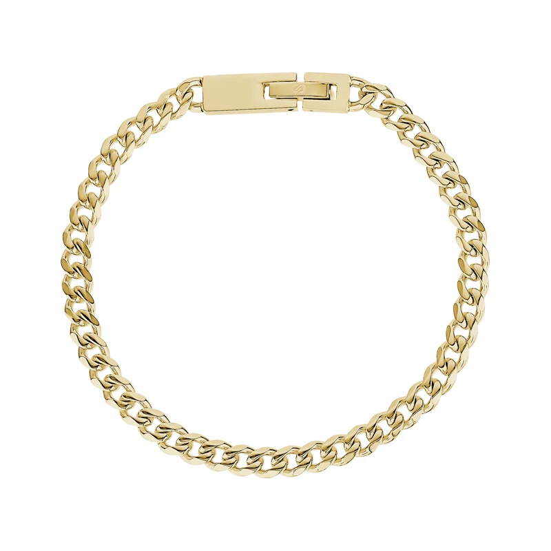 5mm gravierbares kubanisches Gliederarmband