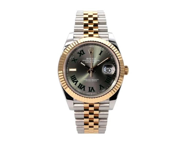 Rolex Datejust 41 Edelstahl Gelbgold 126333 Slate Jubile-Band
