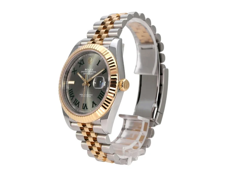 Rolex Datejust 41 Edelstahl Gelbgold 126333 Slate Jubile-Band
