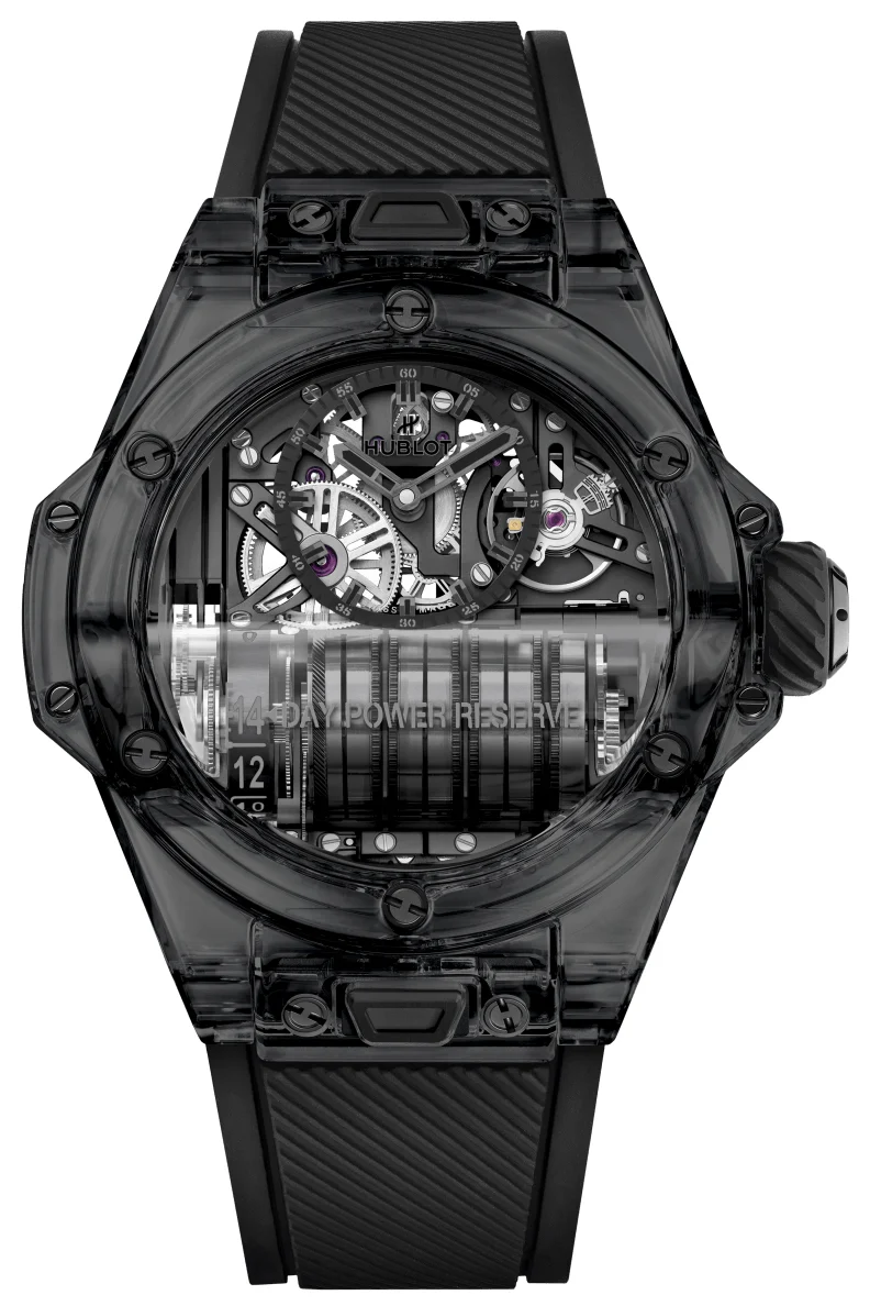Hublot Exceptional Timepieces MP-11 14-Day Power Reserve Black Sapphire