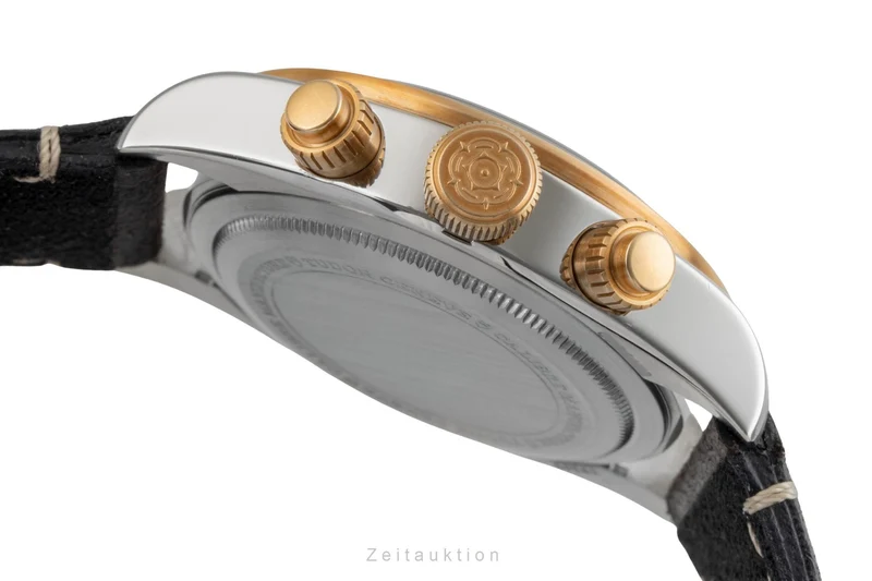 Tudor Black Bay chronograph steel / gold automatic men's watch 79363N LP: 6790EUR [2604989]