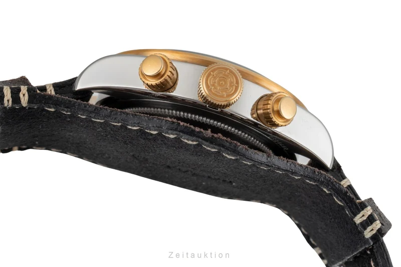 Tudor Black Bay chronograph steel / gold automatic men's watch 79363N LP: 6790EUR [2604989]
