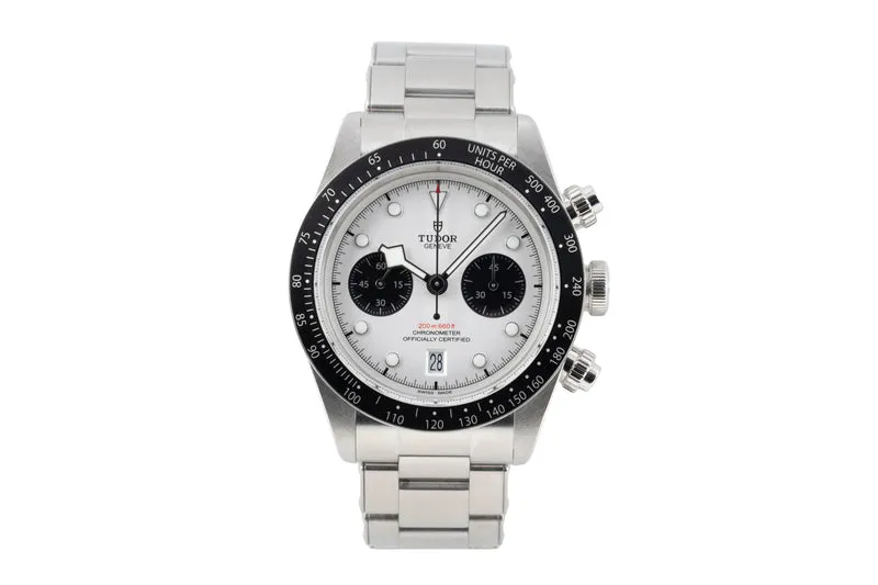 Tudor Black Bay chronograph steel automatic men's watch M79360N-0002 LP: 5760EUR [2604447]
