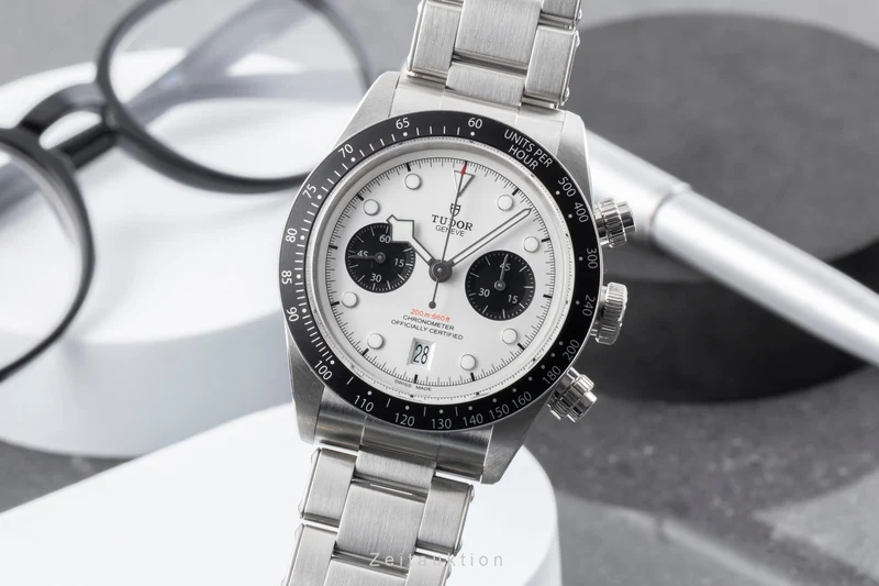 Tudor Black Bay chronograph steel automatic men's watch M79360N-0002 LP: 5760EUR [2604447]