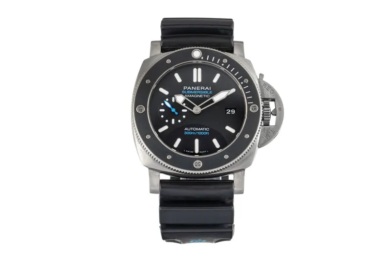 Panerai Submersible titanium automatic men's watch PAM01389 VP: 11300EUR [2605263]
