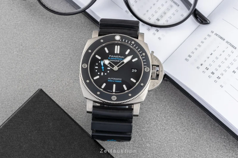 Panerai Submersible titanium automatic men's watch PAM01389 VP: 11300EUR [2605263]
