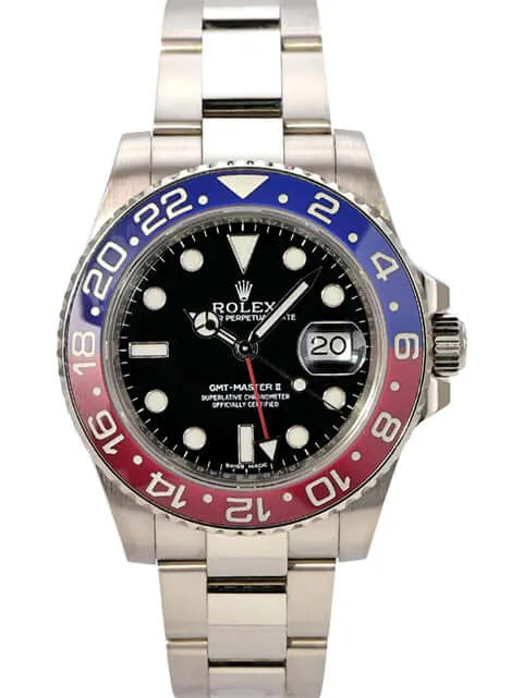 Rolex GMT-Master II Weißgold 116719BLRO