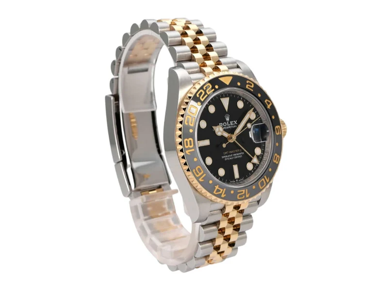 Rolex GMT-Master II Edelstahl Gelbgold 126713GRNR