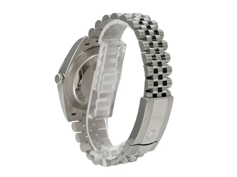 Rolex Datejust 41 Oystersteel Weißgold 126334 Blau Römisch Jubile-Band