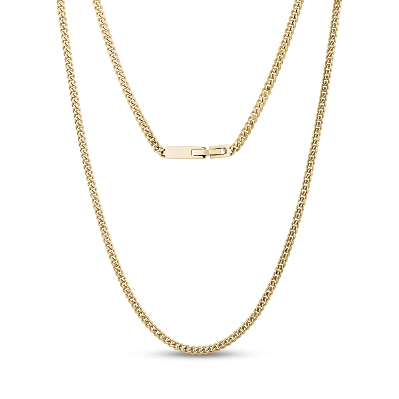 3,5 mm gravierbare kubanische Gliederkette