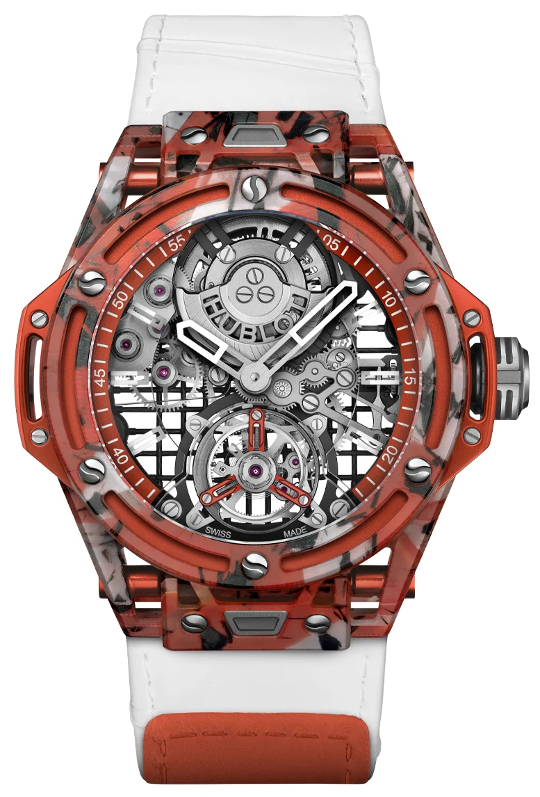 Hublot Big Bang Tourbillon Novak Djokovic Goat Edition Orange