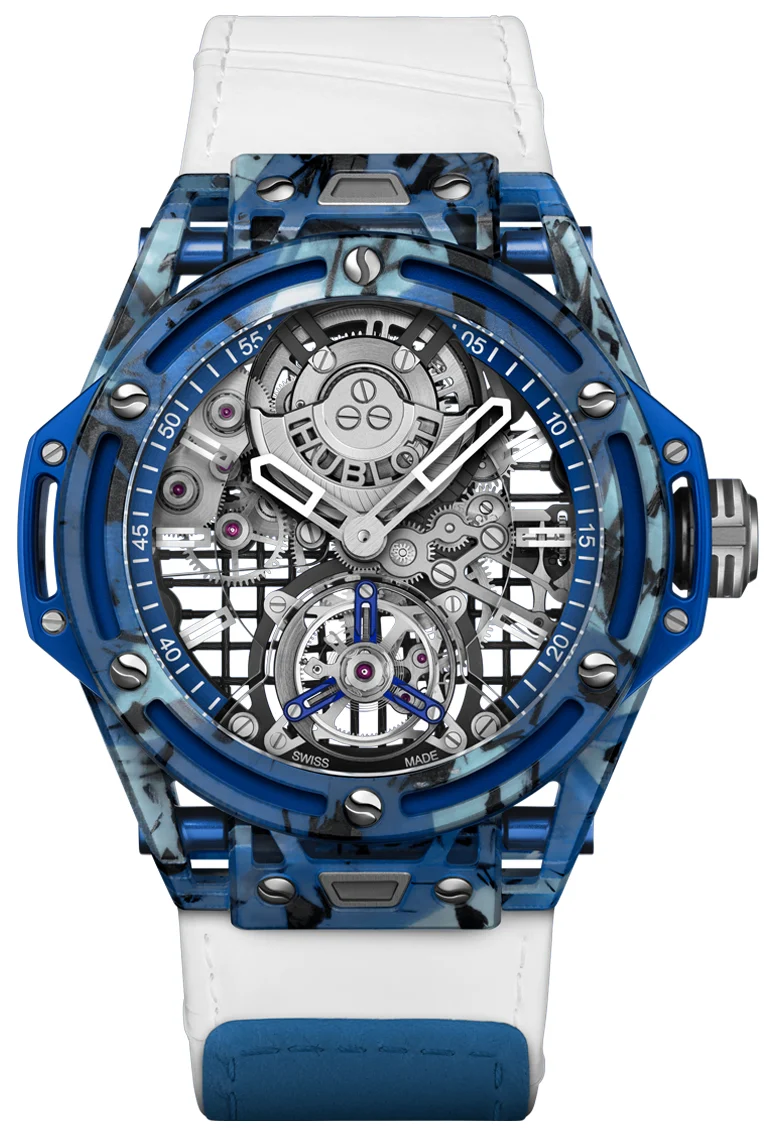 Hublot Big Bang Tourbillon Novak Djokovic Goat Edition Blue