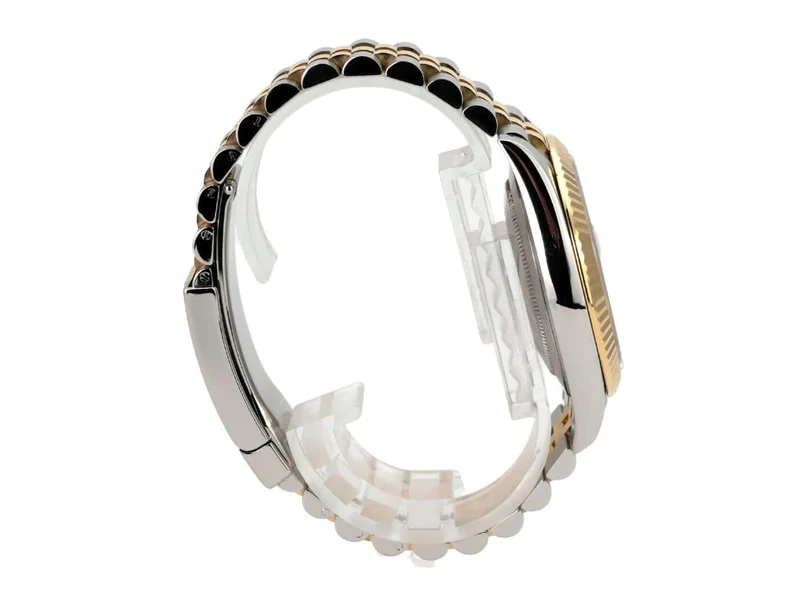 Rolex Datejust 41 Edelstahl Gelbgold 126333 Schwarz Diamant Jubile-Band