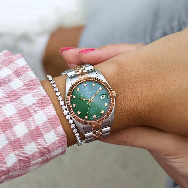 Inspiration 36MM Silver-Rosegold