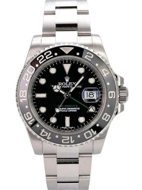 Rolex GMT-Master II Edelstahl 116710LN