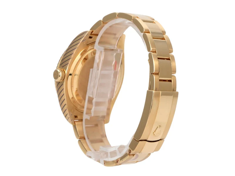 Rolex Sky-Dweller 326938 Gelbgold Silber Römisch