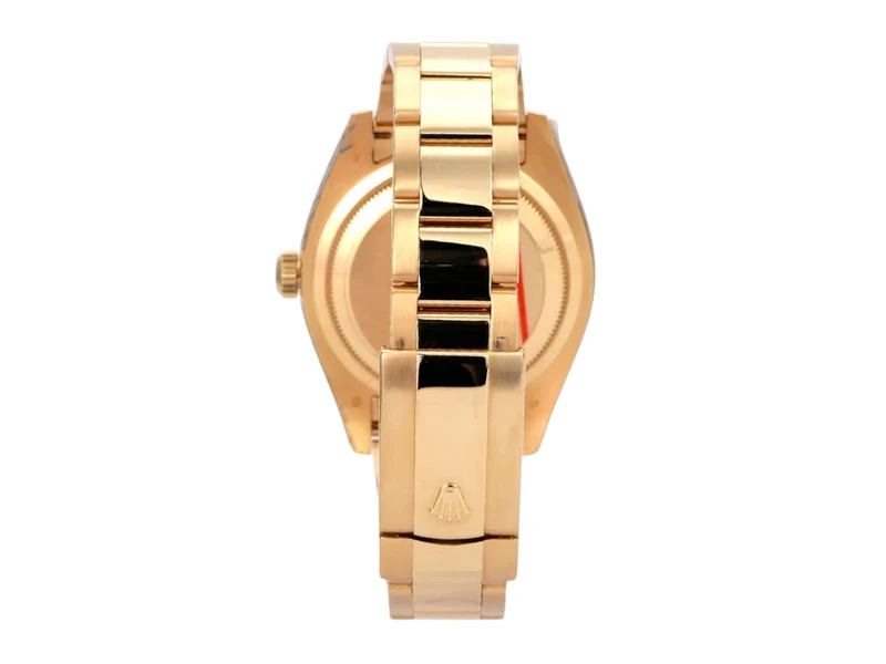 Rolex Sky-Dweller 326938 Gelbgold Silber Römisch