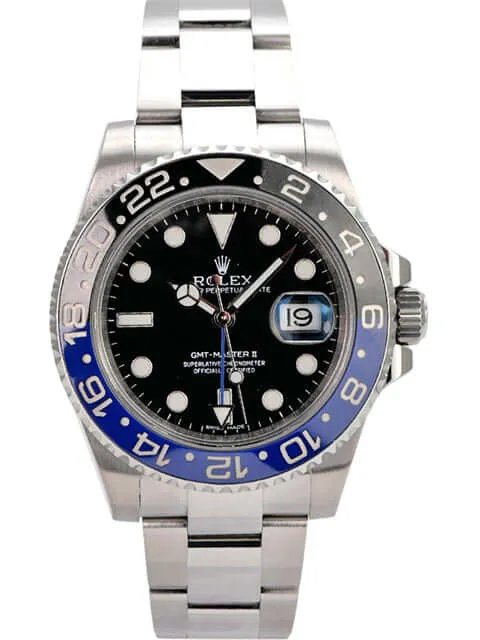 Rolex GMT-Master II Edelstahl 116710BLNR