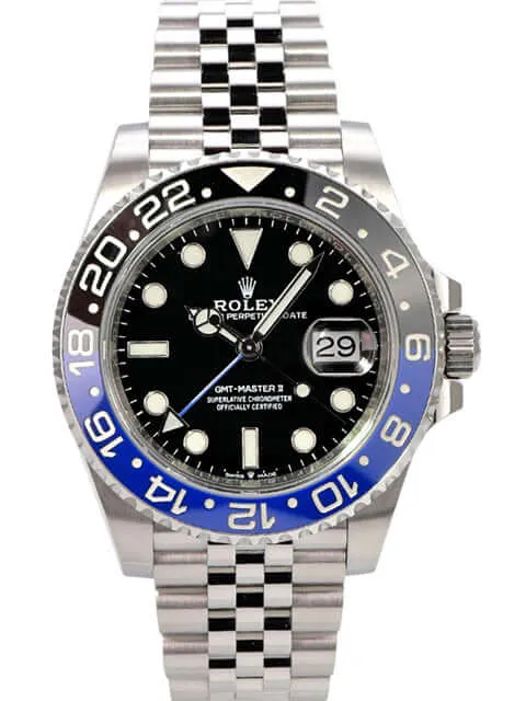 Rolex GMT-Master II Edelstahl 126710BLNR