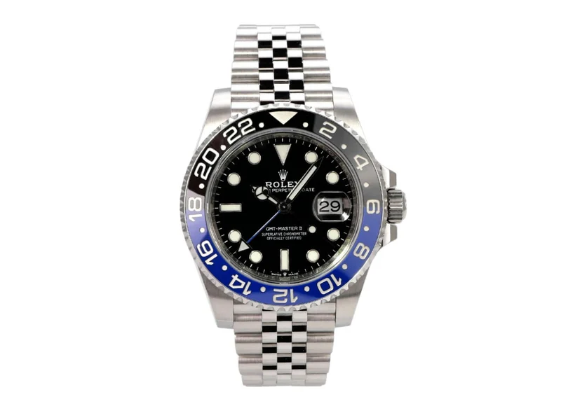 Rolex GMT-Master II Edelstahl 126710BLNR