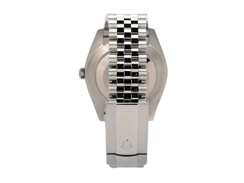 Rolex Datejust 41 Edelstahl Weißgold 126334 Rhodium Jubile-Band