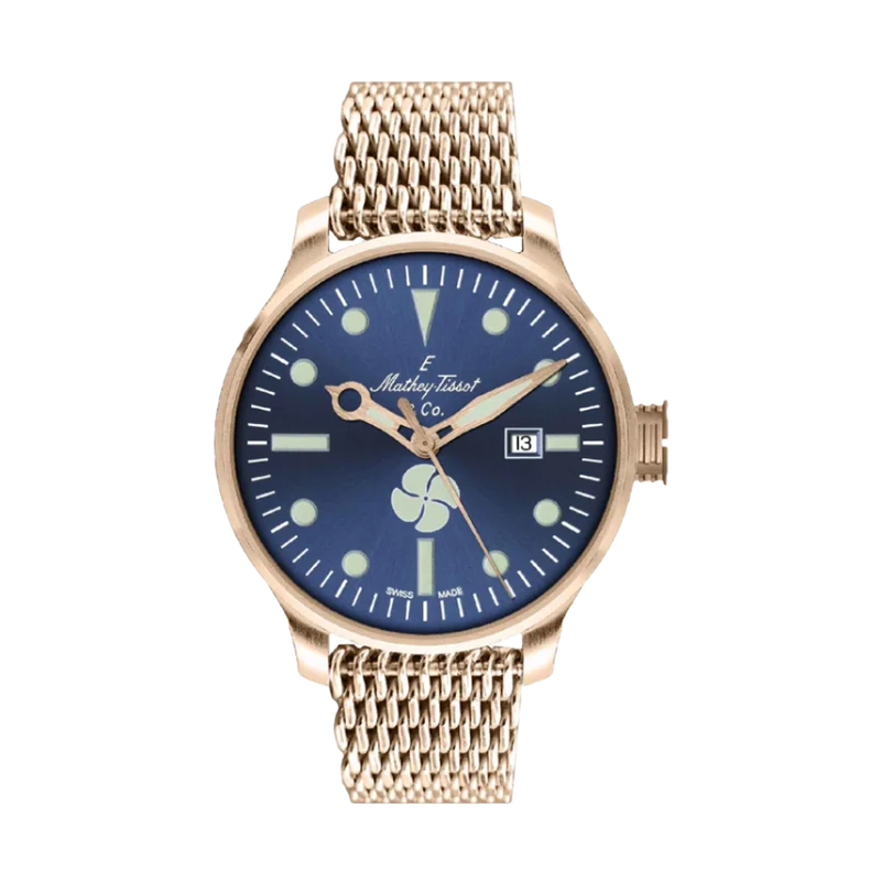 ELICA Rose Gold Cobalt Blue