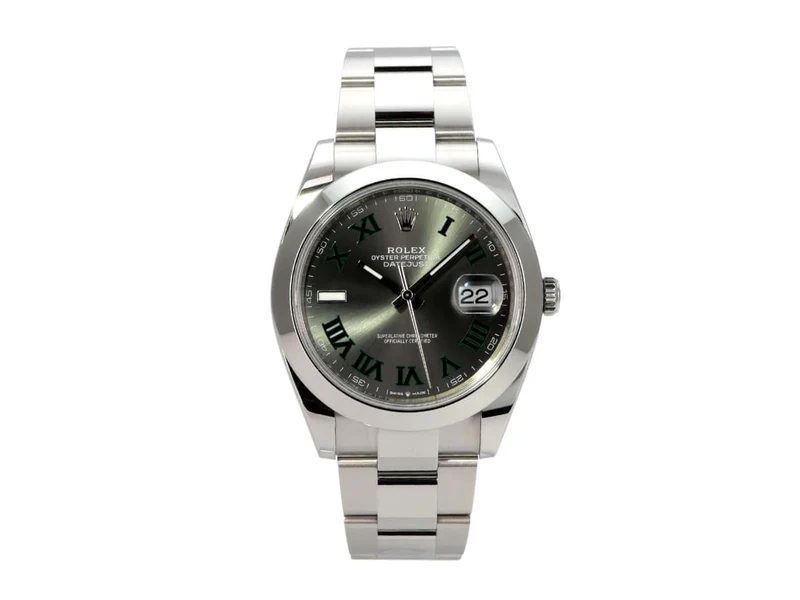 Rolex Datejust 41 Edelstahl 126300 Rhodium Römisch